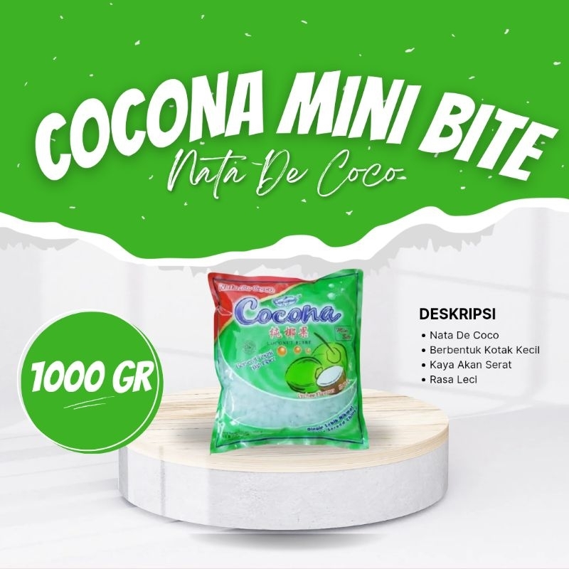 

NATA DE COCO KECIL - COCONA MINI BITE
