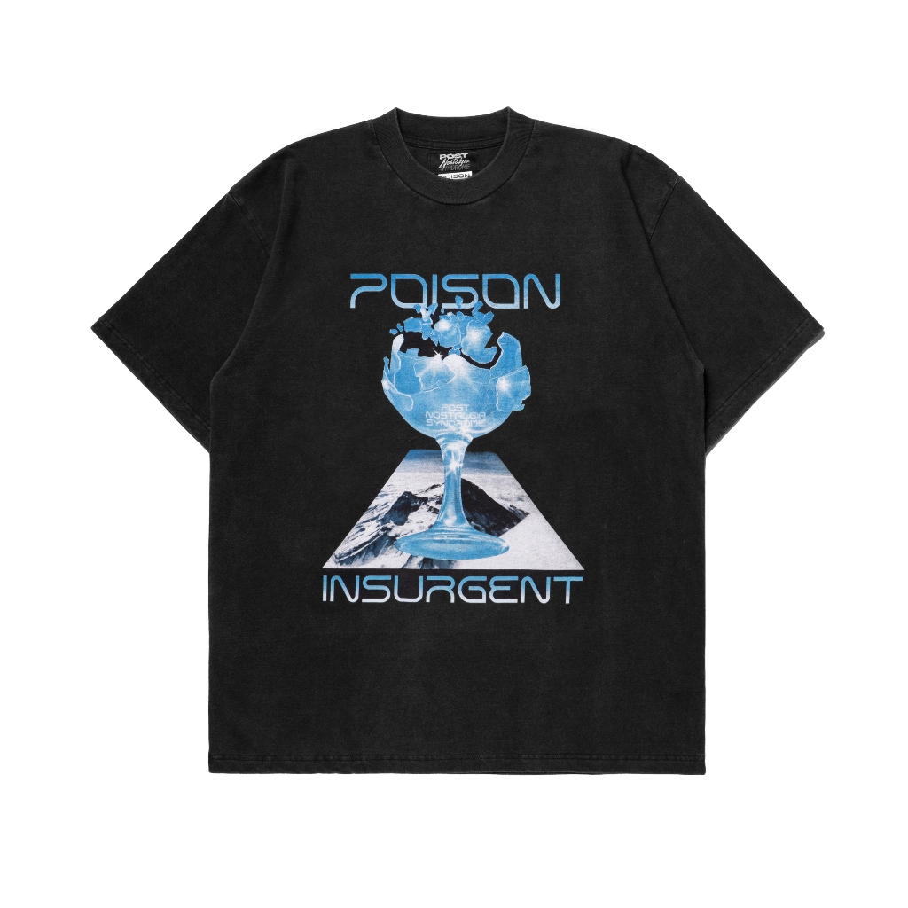 Poison Forever x Insurgent Club - Tshirt Post Nostalgia Washed 02
