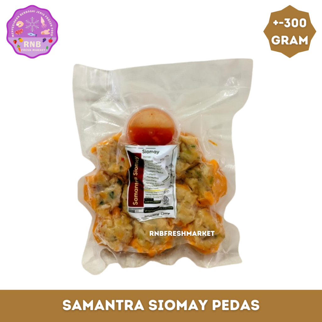 

Samantra Siomay Isi 10 Pcs Netto +- 300 Gram