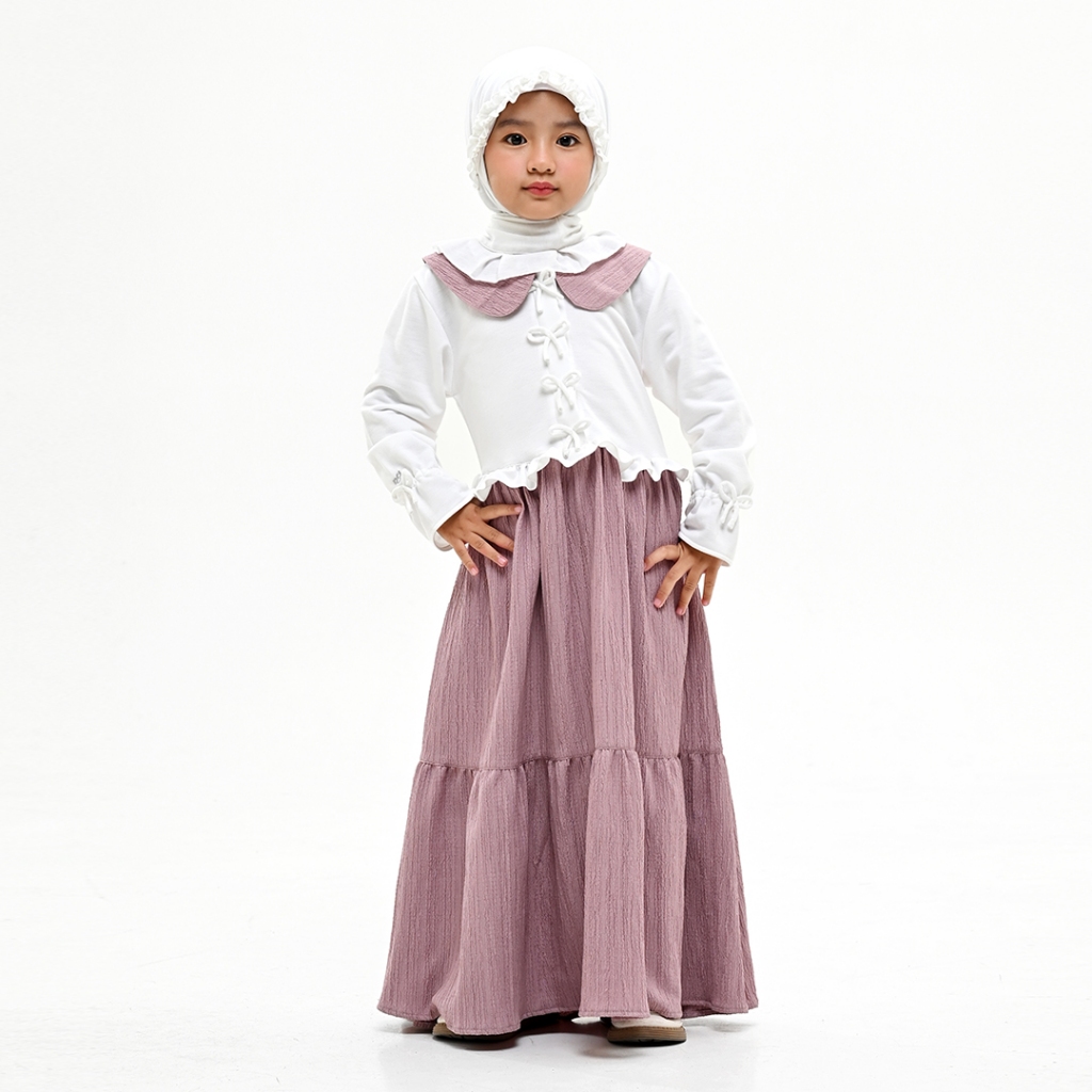 Bani Batuta -  Gamis Anak Bani Batuta Dresscute Afiqa Exclusive