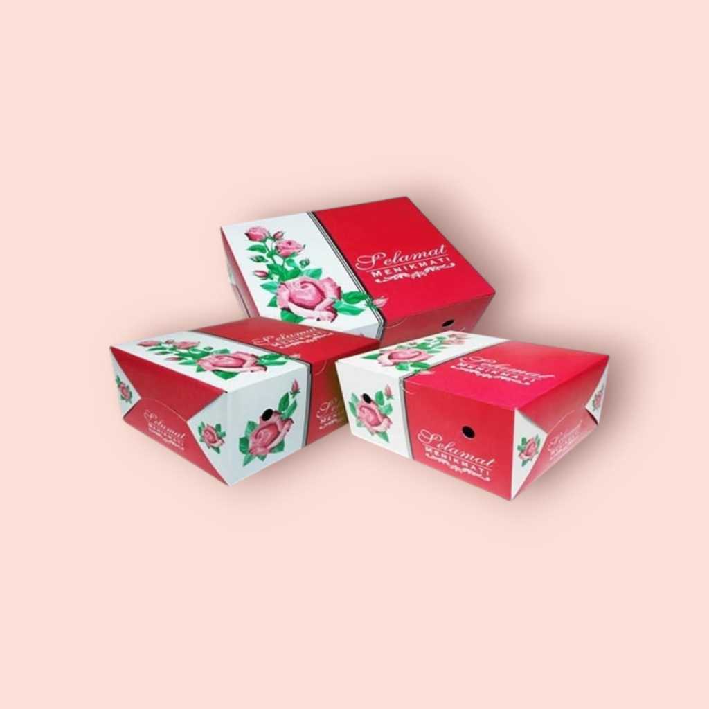 

[10Pcs] Dus Kue / Snack - Dus Packing Kue