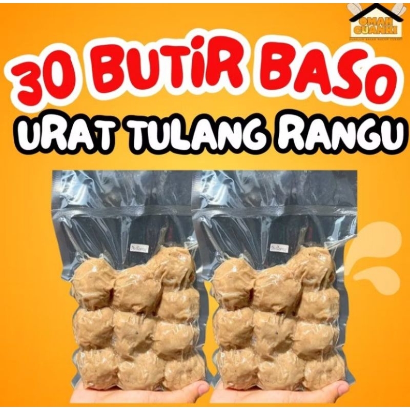 

30 Butir Baso Urat Jumbo T.Rangu