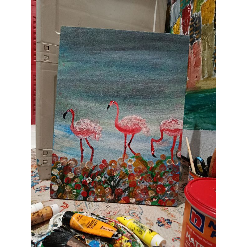 

Lukisan kanvas ukuran 30x40cm