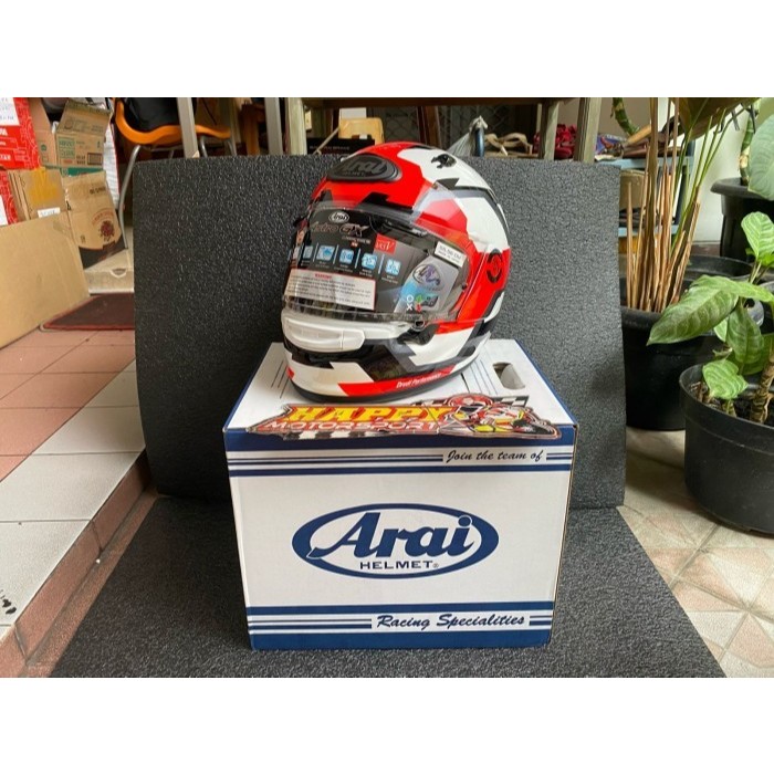 HELM FULL FACE ARAI ASTRO-GX FACE RED