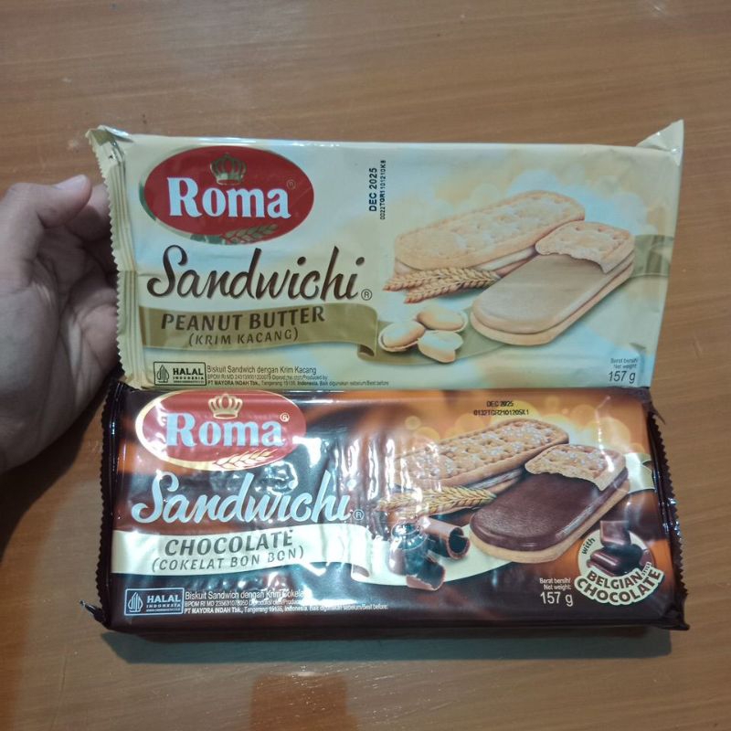 

Roma sandwich cream 157gr