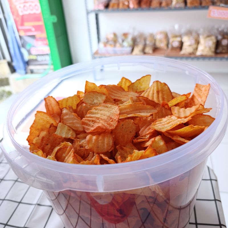 

KERIPIK SINGKONG BALADO 250 gr