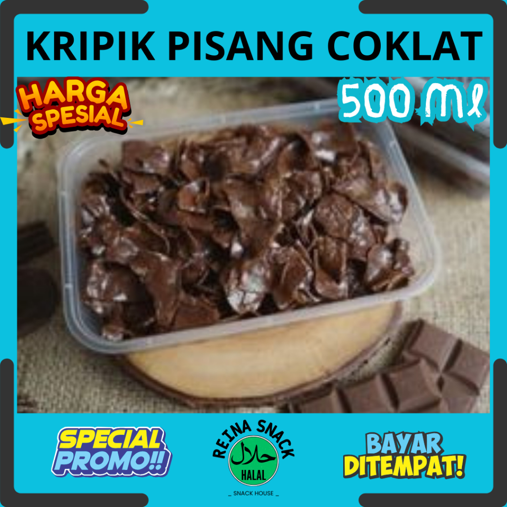 

KRIPIK PISANG COKLAT KEMASAN 500 ML