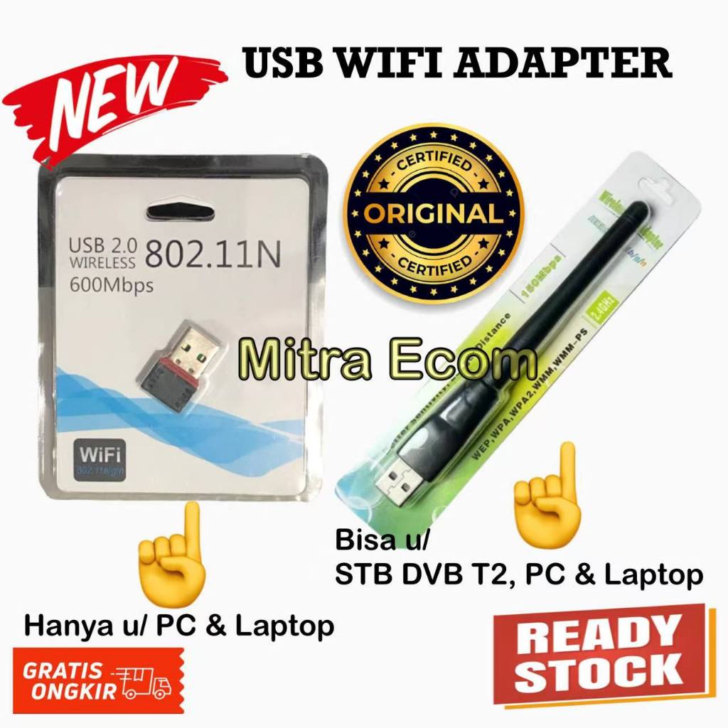 USB WIFI Wireless Nano USB Adapter / USB DONGLE WIFI / USB WIFI PC / USB WIFI LAPTOP