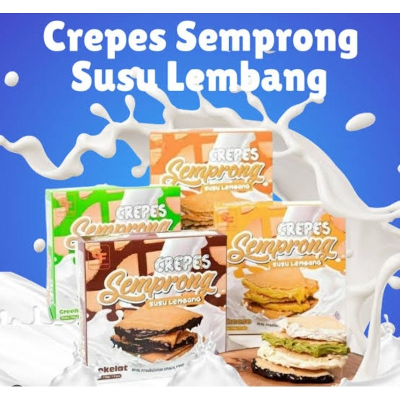 

Crepes Semprong Susu Lembang