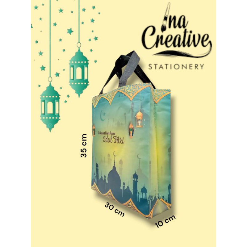 

1 lusin Paparbag Lebaran ukuran 30 x 35 x 10cm 12 pcs