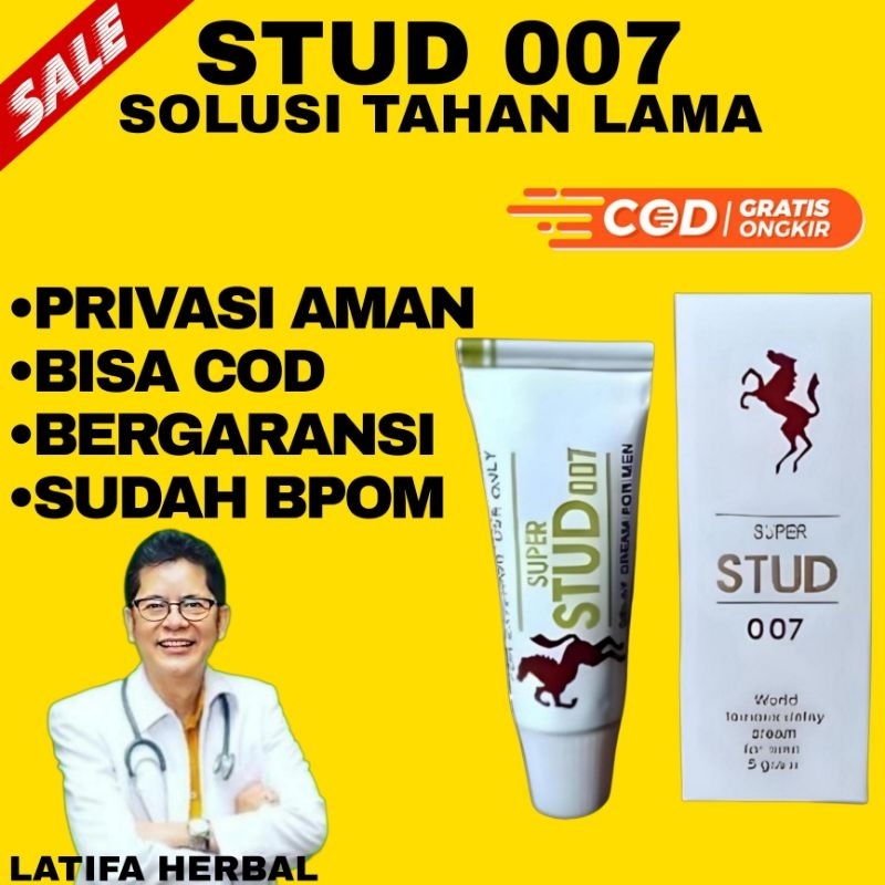 stud 007 kuat tahan lama 100% original permanen herbal alami