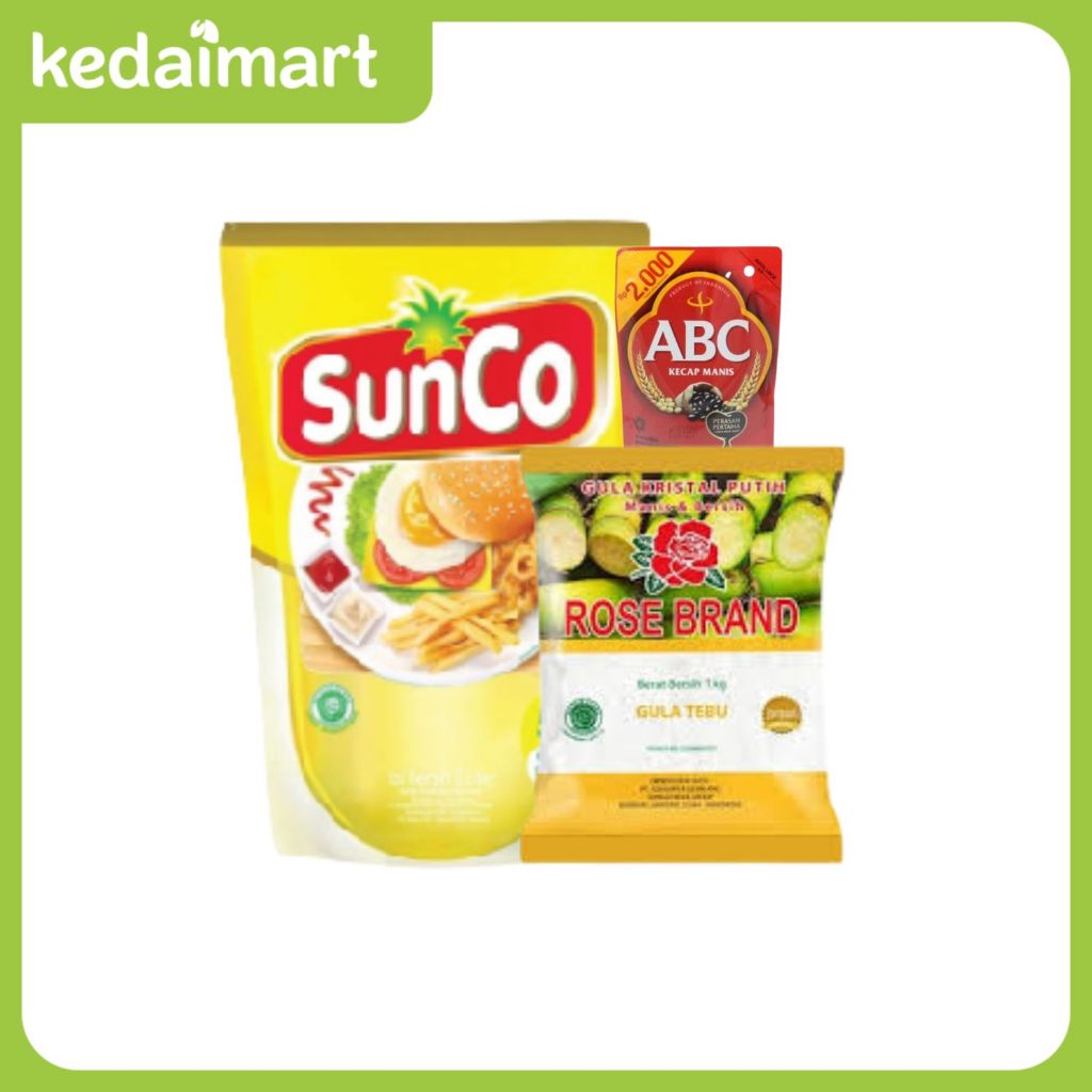 

Sembako Spesial D (Gula, Kecap, Minyak Goreng)