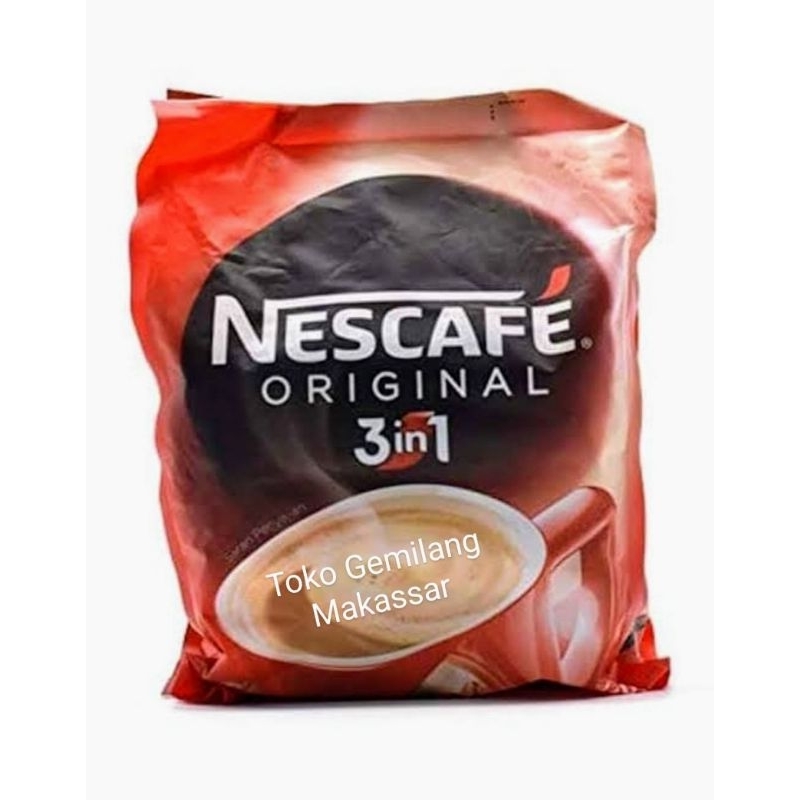 

Nescafe Original 3 in 1 bag isi 30 Sachet
