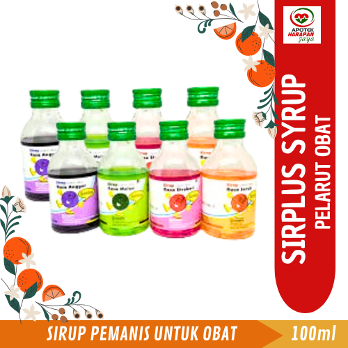 

SIRPLUS SIRUP 100ML / SIRUP PELARUT PEMANIS OBAT PUYER