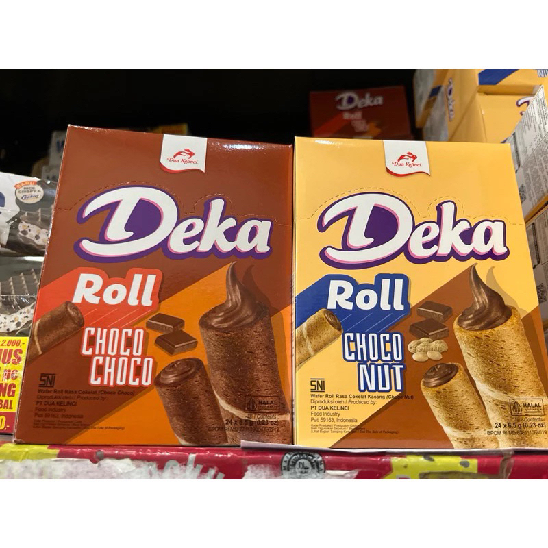 

Wafer Roll Deka 1 box isi 24 pcs