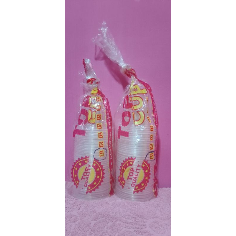 Gelas Plastik 8,5 Oz