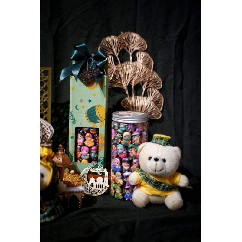 

coklat karakter lebaran idul Fitri tabung 1000ml