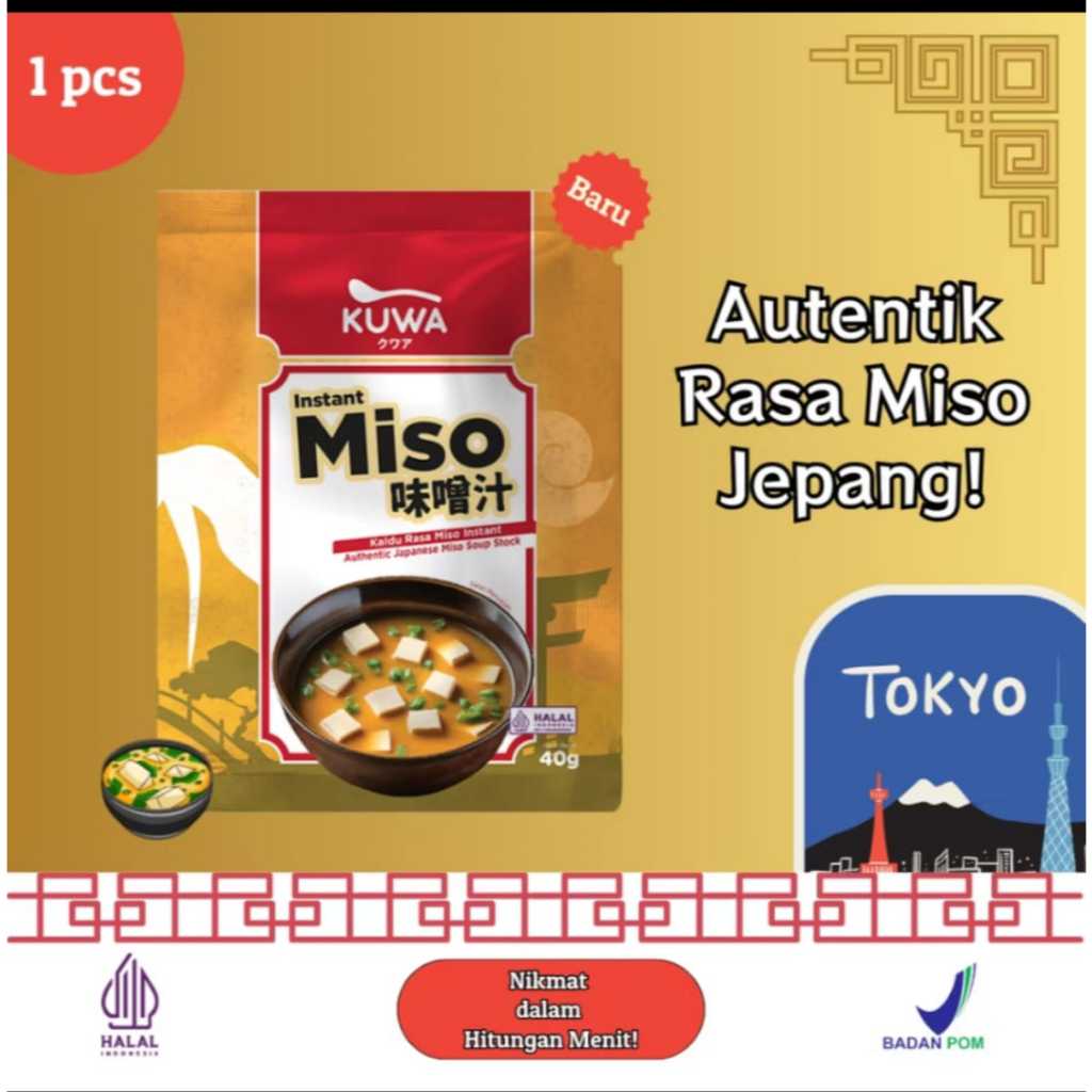 

KUWA Instant Miso Soup 40 Gr