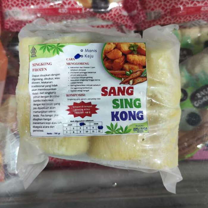 

Singkong beku 700 gr