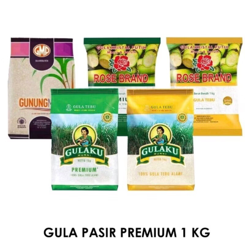 

GULA PASIR PREMIUM KEMASAM 1KG