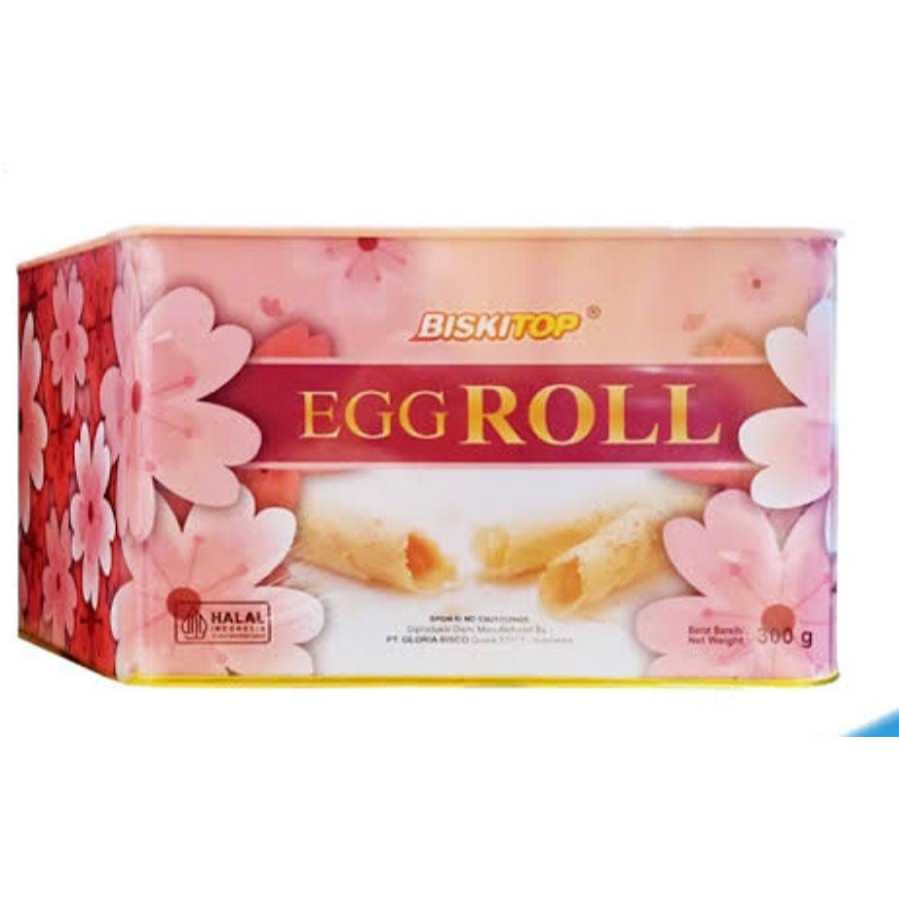 

biskitop egg roll 300 gram 1 dus isi 6 kaleng