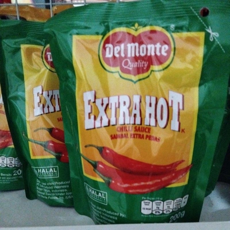 

sambal extrahot 200gr delmonte