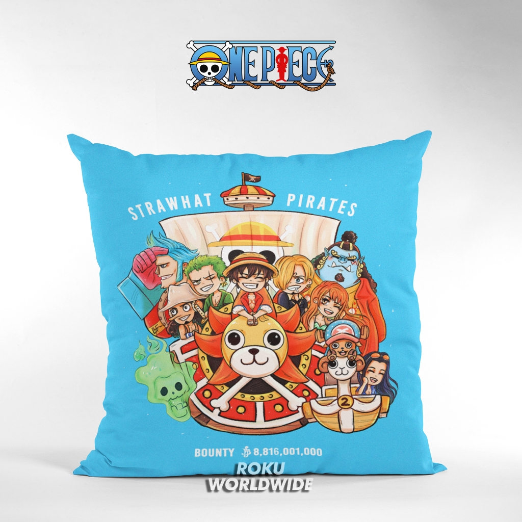 Roku Worldwide Bantal Kursi Sofa Anime One Piece Untuk Dekorasi Kamar Ruangan Coffee Shop DS429
