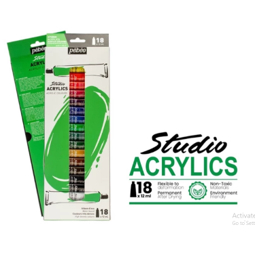 

Gramedia Pettarani - PEBEO STUDIO A/C SET 18X12ML 668710