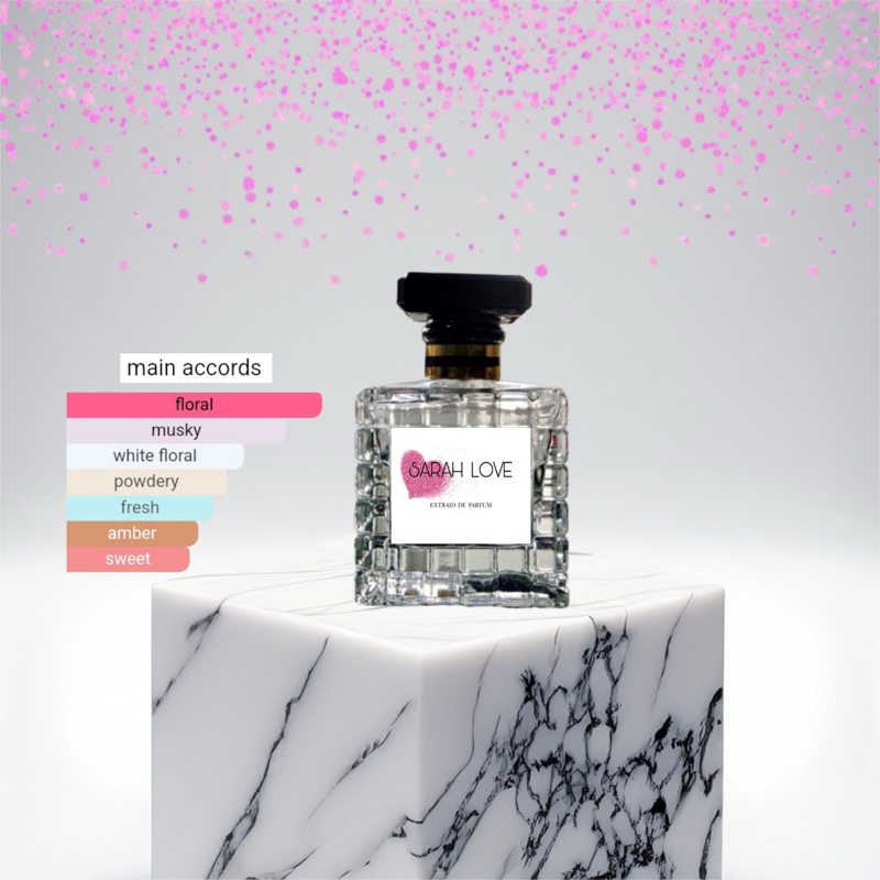 sarah love extrait de parfume