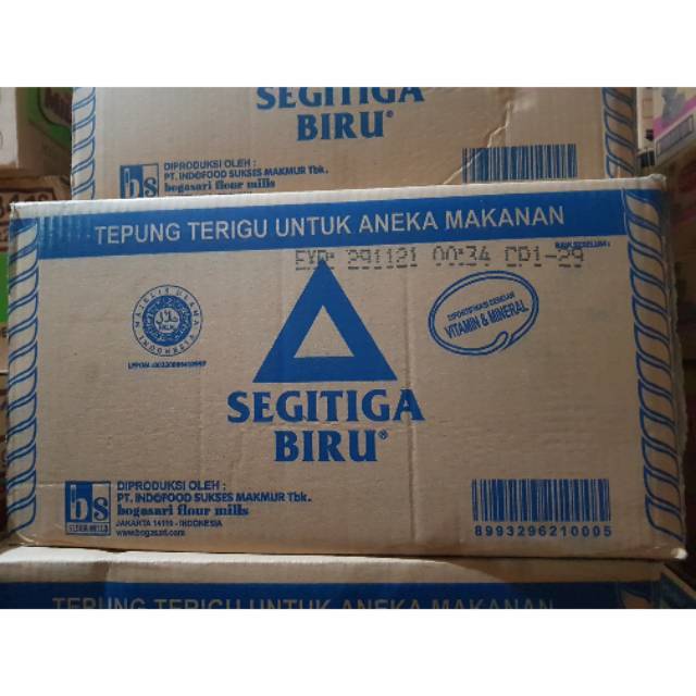 

1 Dus - Segitiga Kemasan 1 Kg Tepung Terigu 12 Kg