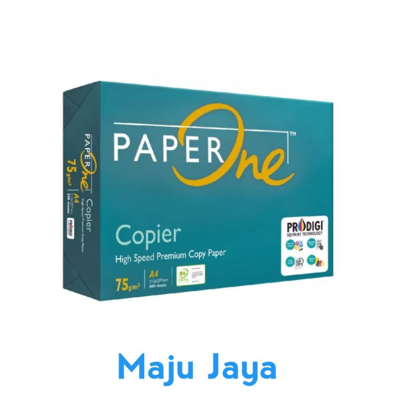 

KERTAS HVS A4 75 GRAM PAPERONE