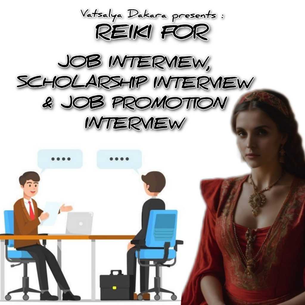 Reiki untuk Wawancara (Wawancara Daftar Pekerjaan, Wawancara Beasiswa, Wawancara Promosi)