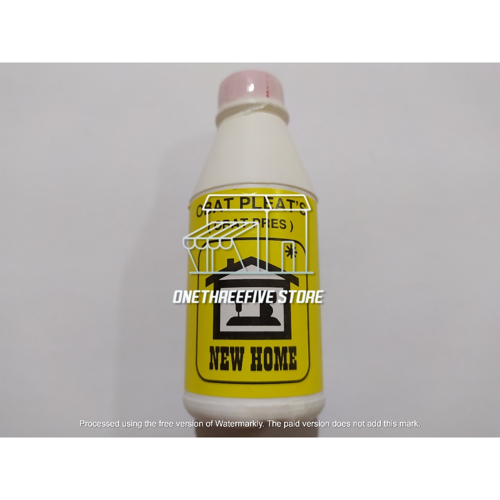 Obat plisket pleats pengeras kain New Home