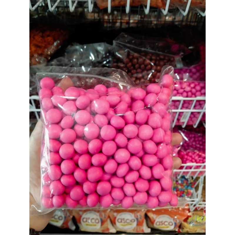 

BOLA BISKUIT COKLAT PINK / BOLA COKLAT/100 gr