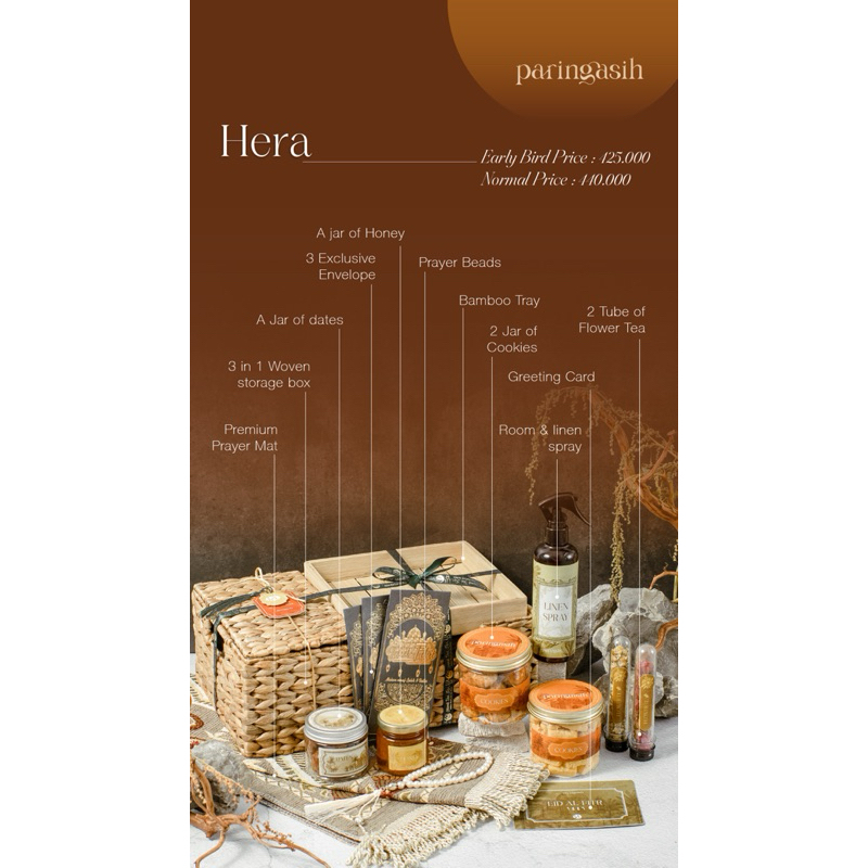 

HERA HAMPERS/HAMPERS LEBARAN/EID HAMPERS/PARCEL LEBARAN