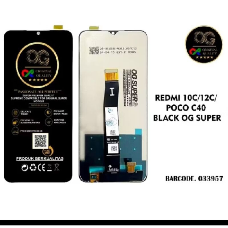 LCD Lcd lcd Redmi 10C / Redmi 12C / Poco C40