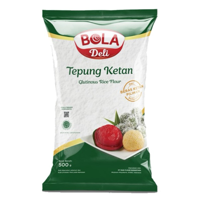 

(500gr)Tepung ketan bola deli