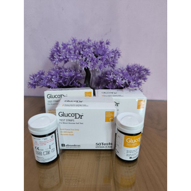 Strip Gluco DR Biosensor code 8 / Gluco DR Biosensor / Strip Gluco DR isi 50 Test