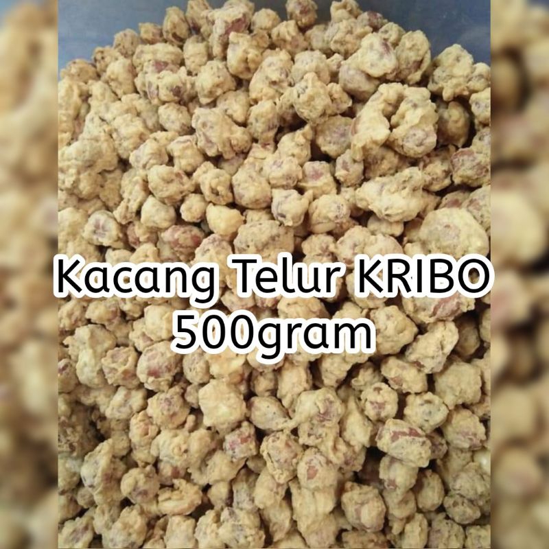 

Kacang Telur KRIBO 500gram