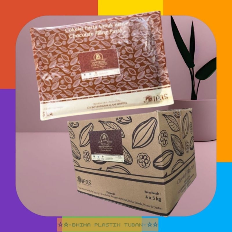 

Berat 5kg Waterfall filling chocolate pasta,,,rasa bisa di andalin rasa diatas chock 168