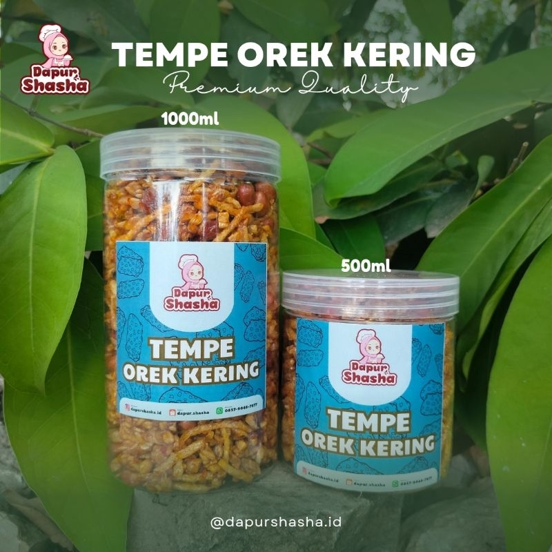 

(DAPUR SHASHA) TEMPE OREK KERING