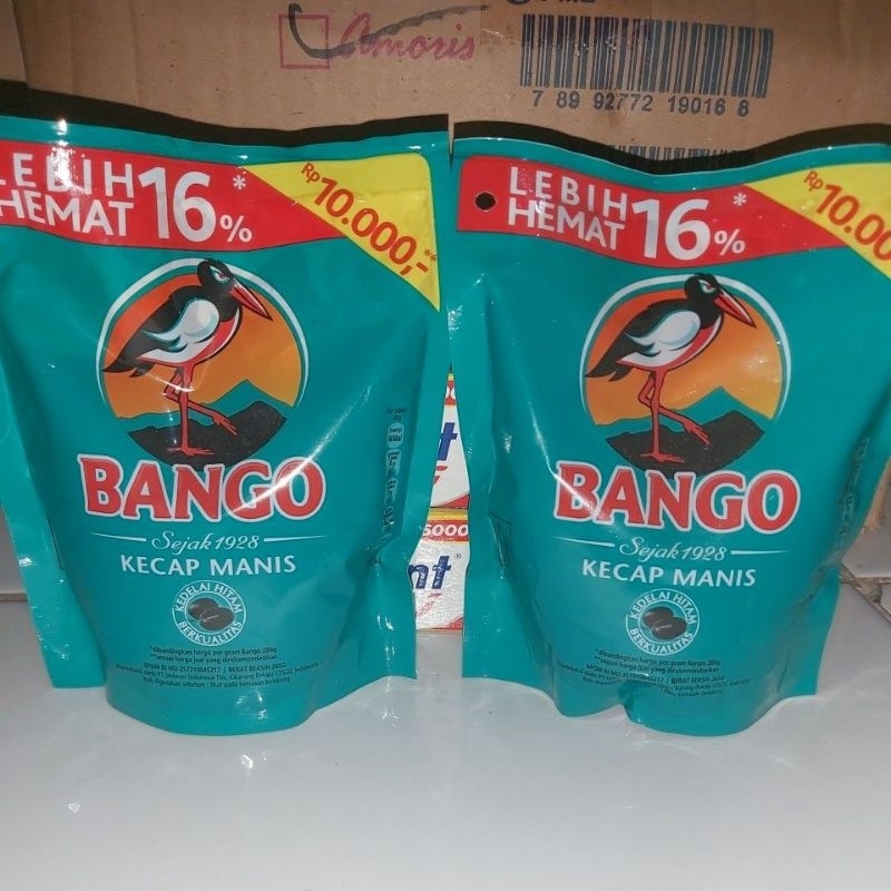 

Kecap Bango pouch kemasan 10.000