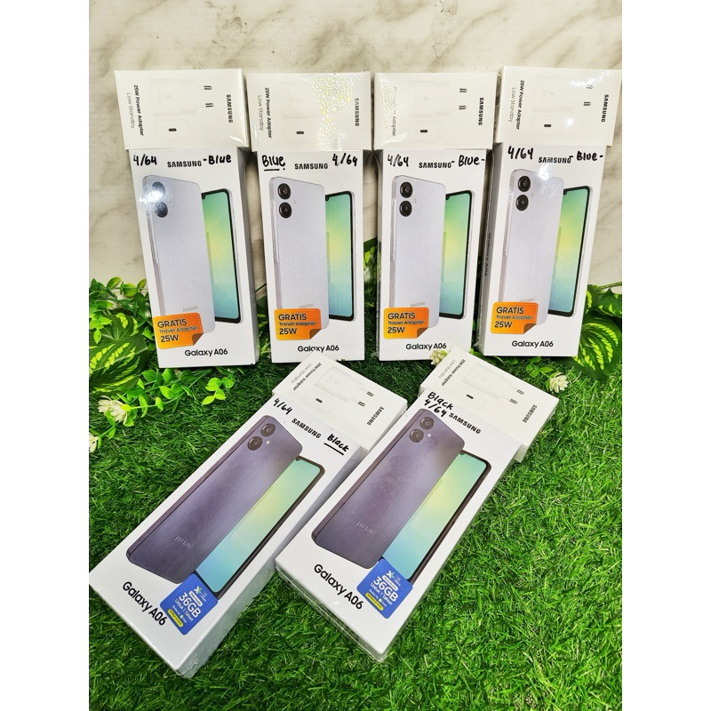 samsung a06 4/128 baru garansi resmi