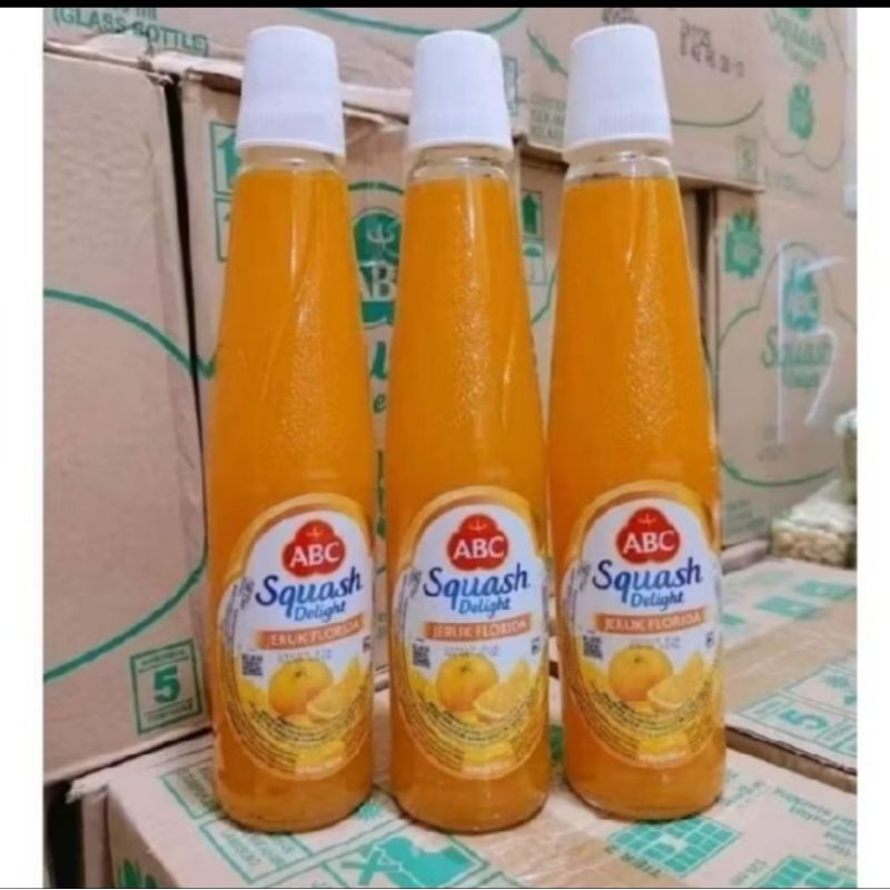 

{ KARTONAN } ABC SQUASH DELIGHT JERUK FLORIDA SIRUP 450ML (1 KARTON ISI 12 BOTOL)