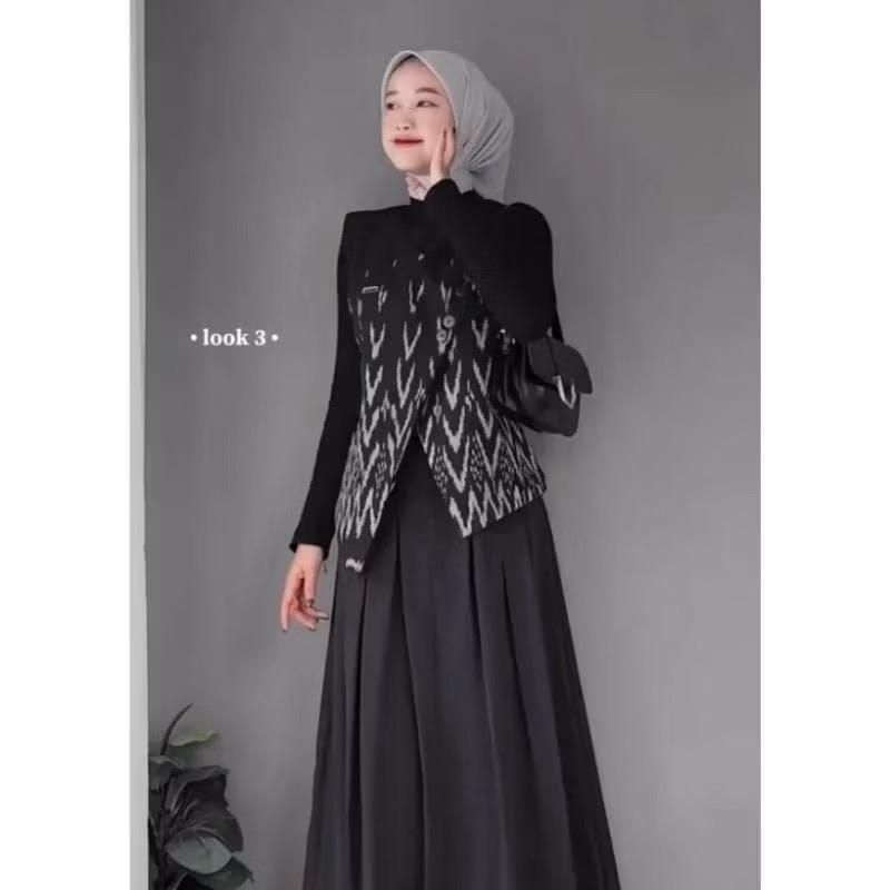 VEST TENUN KARTINI / VEST ROMPI TENUN / ROMPI TENUN WANITA