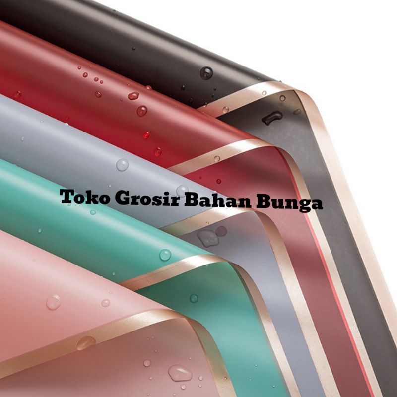 

Free Packing !!! Kertas Buket List Emas Kertas Buket Korean Wrapping Paper Cellophane flower Wrapping paper list gold Kertas Bouquet list Kertas Buket listq