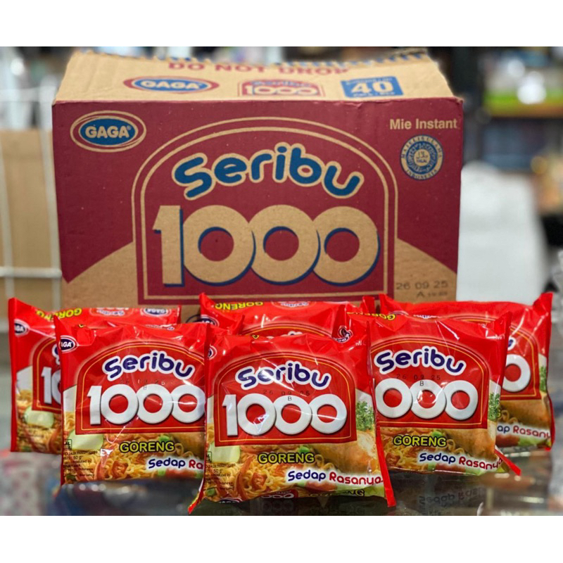 

( Karton ) GAGA Seribu 1000 Mi Goreng x 40bungkus