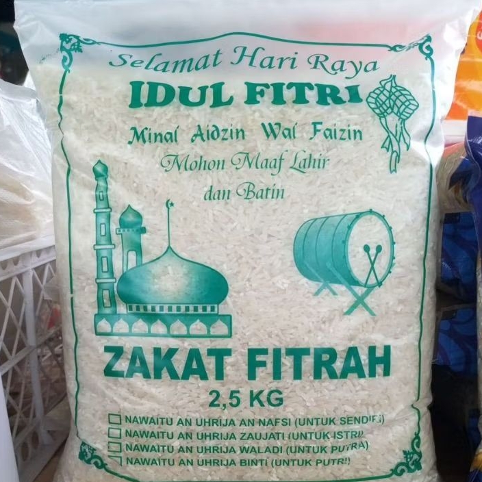 

Beras Zakat 2,5 Kg Pulen Termurah