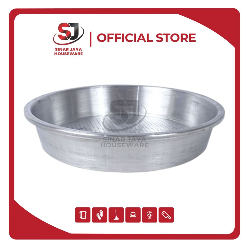 SARINGAN 24 AL J / saringan santan/ saringan tepung/ saringan alumunium 24cm