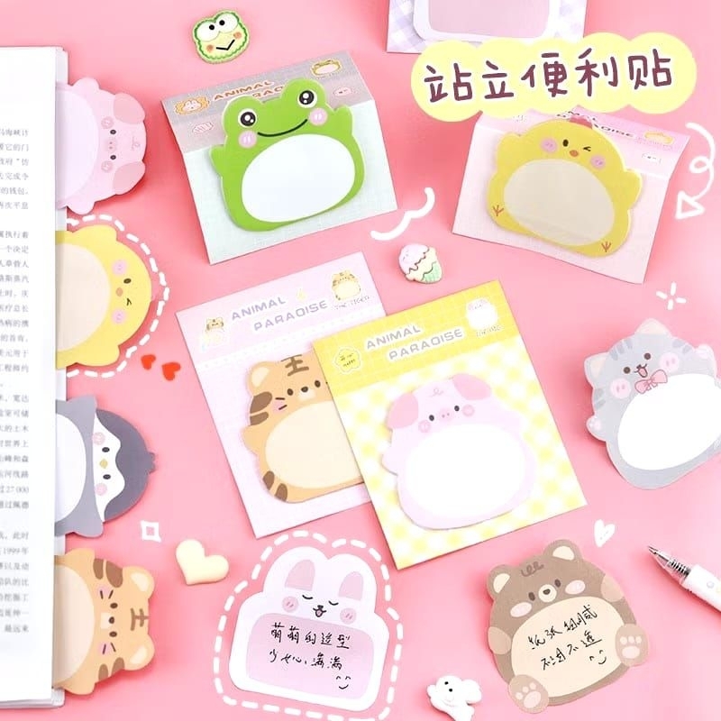 

AC Sticky Lucu Sticky Karakter Hewan Stiker Memo Kiyowo Tempelan Buku Lucu